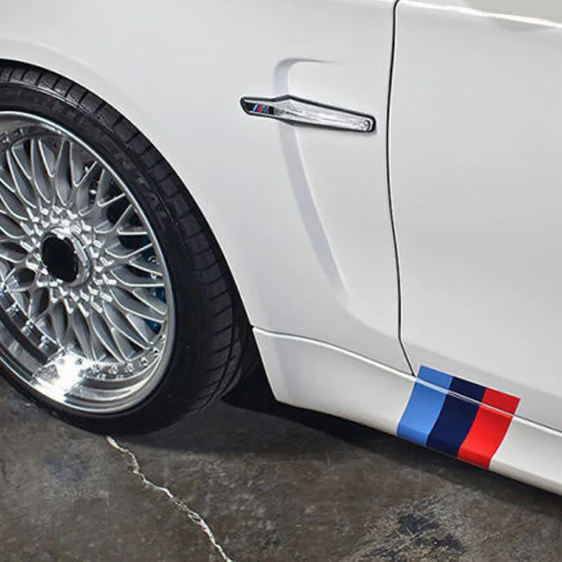 2019 3 шт ПВХ стикер для автомобиля решетка полоса наклейка подходит BMW M3 M5 E46
