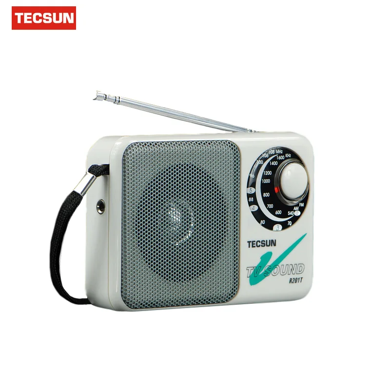 Оригинальный Tecsun R 201T портативный AM FM радио Высокая чувствительность Карманный