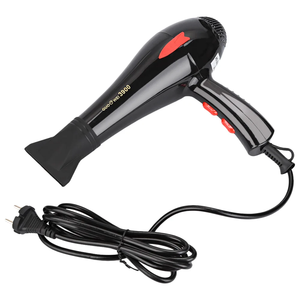 Guowei GW - 3900 портативный мощный электрический фен для волос 2000 Вт компактный