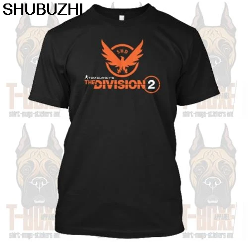Новый отдел 2 тома Клэнси SHD PS4 Xbox игровая футболка/Мужская рубашка в стиле хип хоп