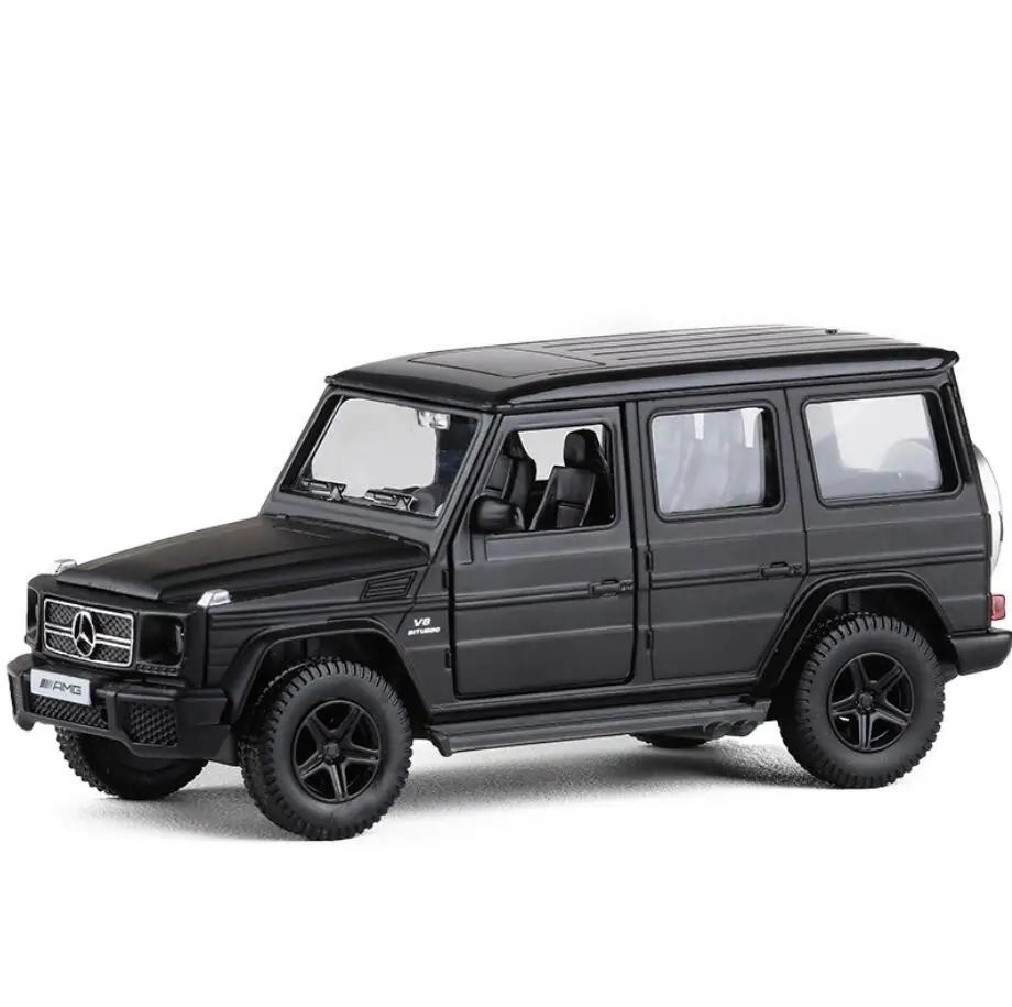 1/36 смешанные цвета Литые и игрушечные транспортные средства G63 AMG Модель автомобиля оттягивающийся внедорожник коллекционные игрушки для мальчиков Детский подарок V020