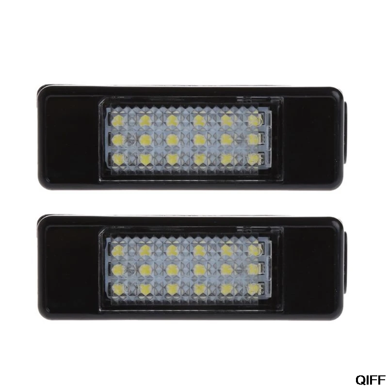 2 шт. 18 светодиодный номерной знак светильник для Peugeot 207 307 308 Citroen Berlingo 2004 2009 C3 C4 C5 C6