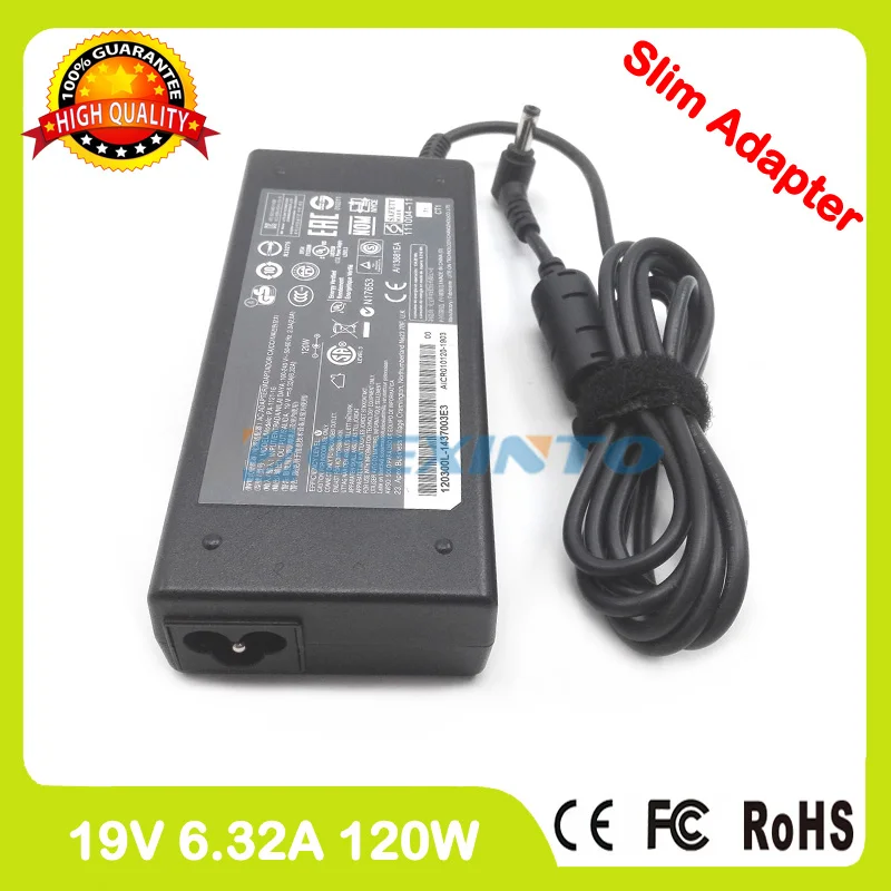 19V 6.32A адаптер переменного тока зарядное устройство для ноутбука Toshiba Satellite P500 P500D