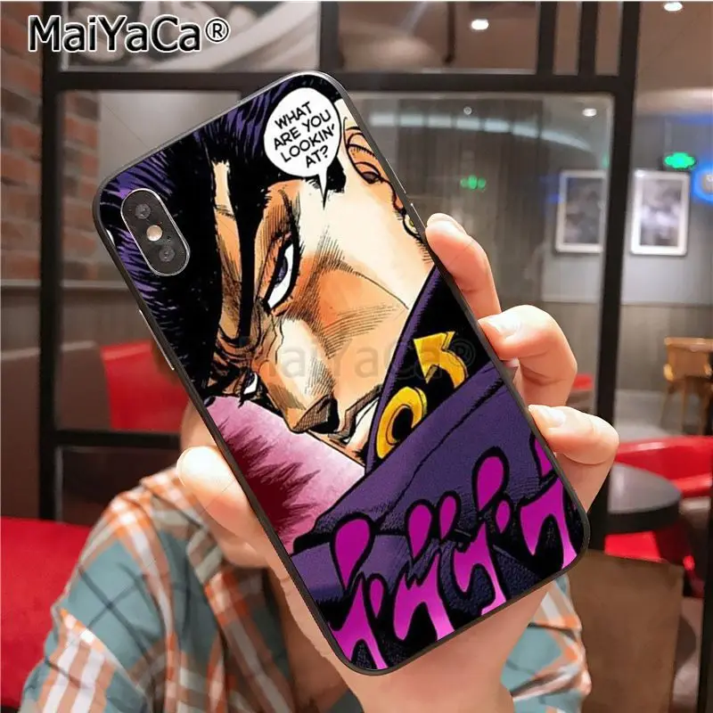 Милый чехол для телефона JoJo's невероятные приключения iphone 11 12 Pro X XS XR MAX 8 7 6 6S Plus 5 SE