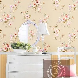 Earl Wallpaper - Victoria VT2113 series retro elegant living room bedroom wall stickers painting wallpaper | Строительство и