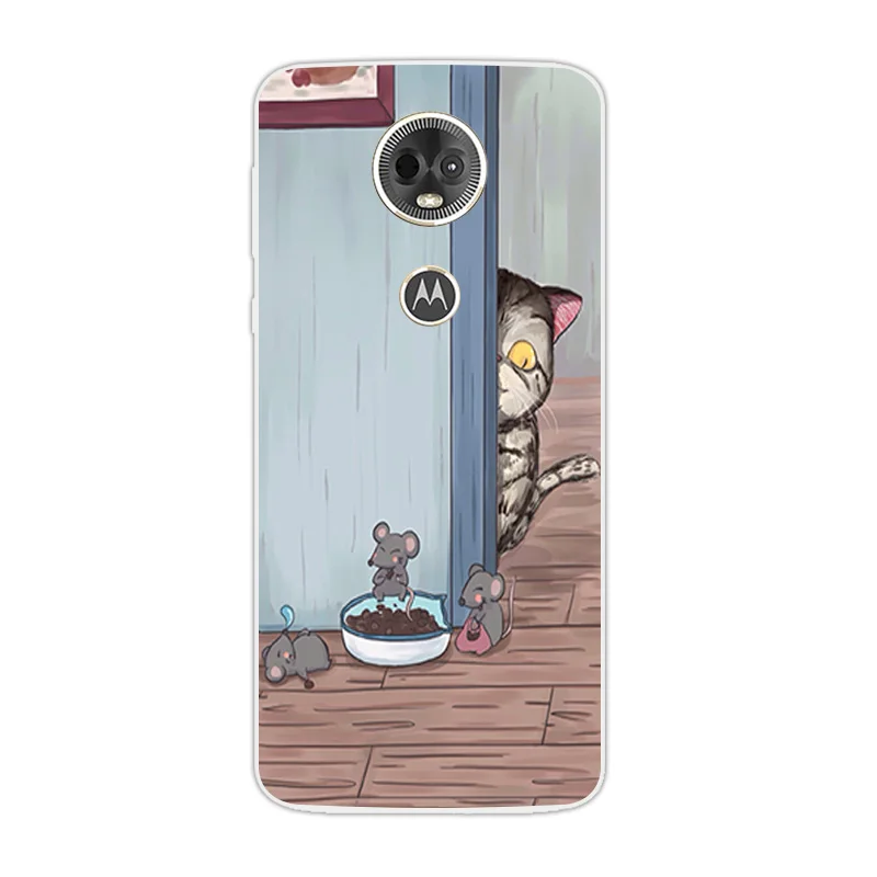 6 0 &quotдля Motorola E5 Plus E 5 полностью защитный чехол для телефона MOTO E5Plus прозрачный