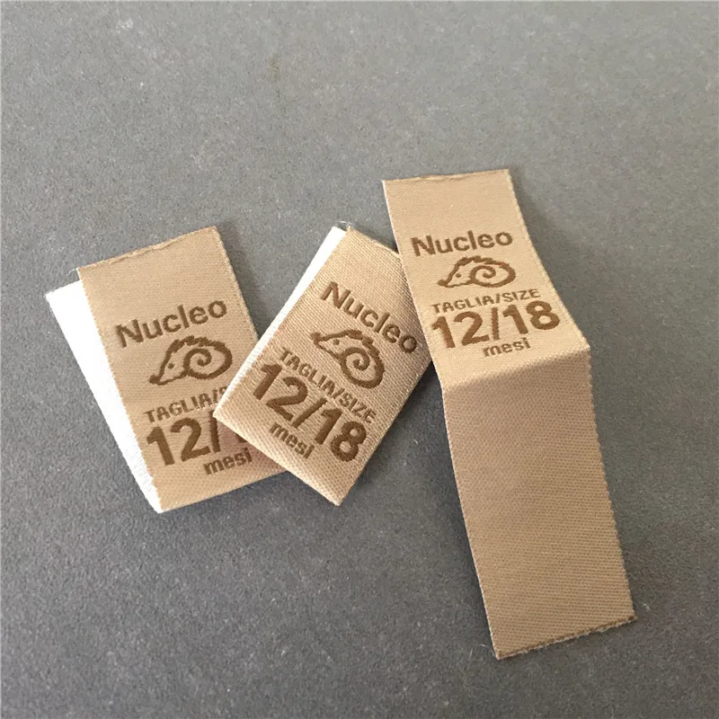 

Customize 75D High Definition 2*7.2cm Garment Label Woven Label