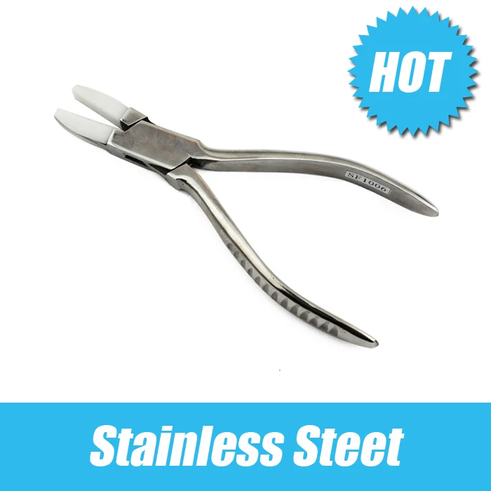 

Free shipping Stainless steel pliers Plastic clip/jewelry wholesale jewelry fixture clamps jewelry tools goldsmith