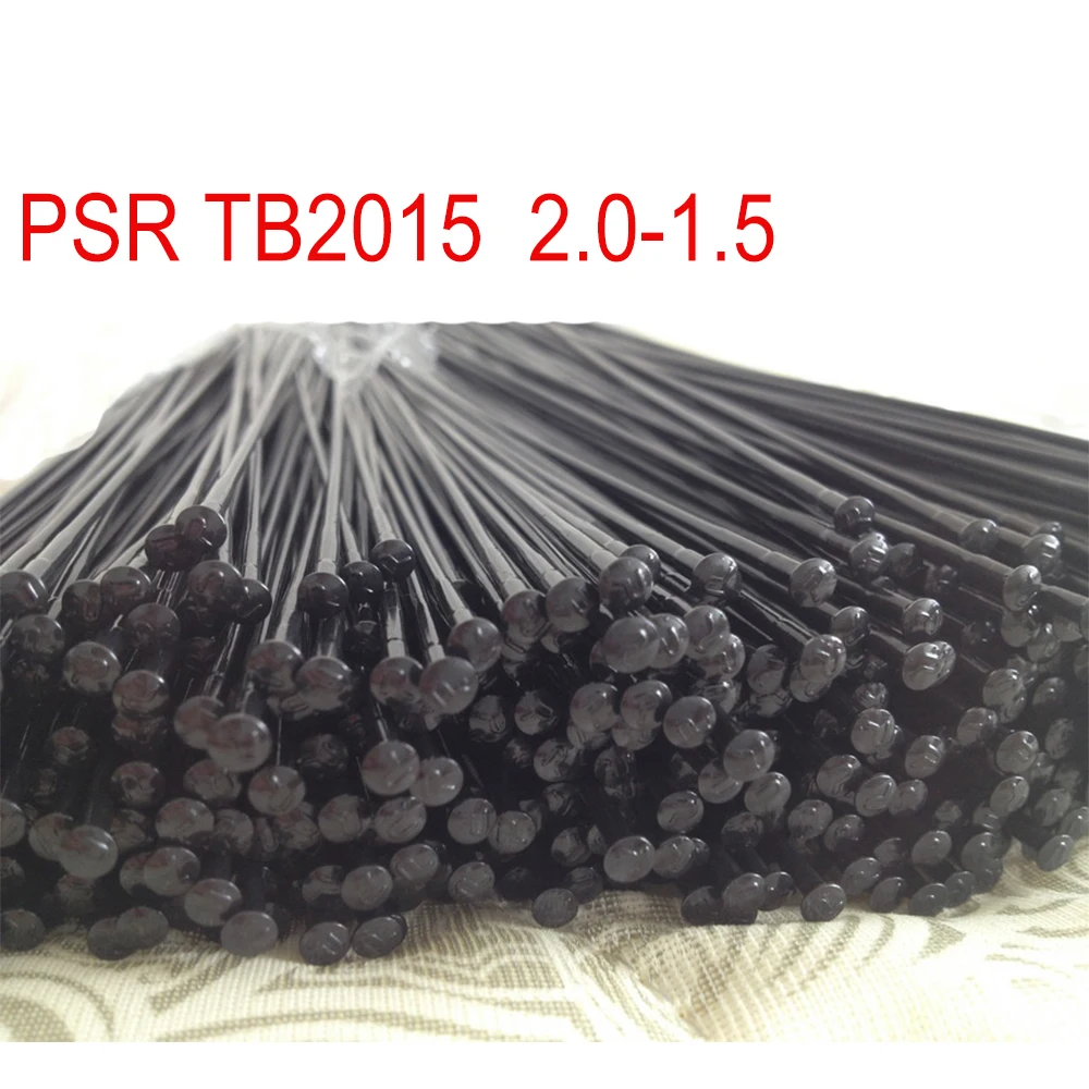 T302 столб TB2015 14 г круглые спицы черный J bend PSR тройной зазубренный нержавеющий
