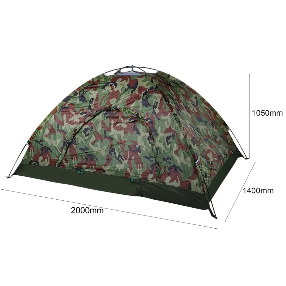 Открытый Портативный однослойный палатка Wigwam камуфляж 2 человека