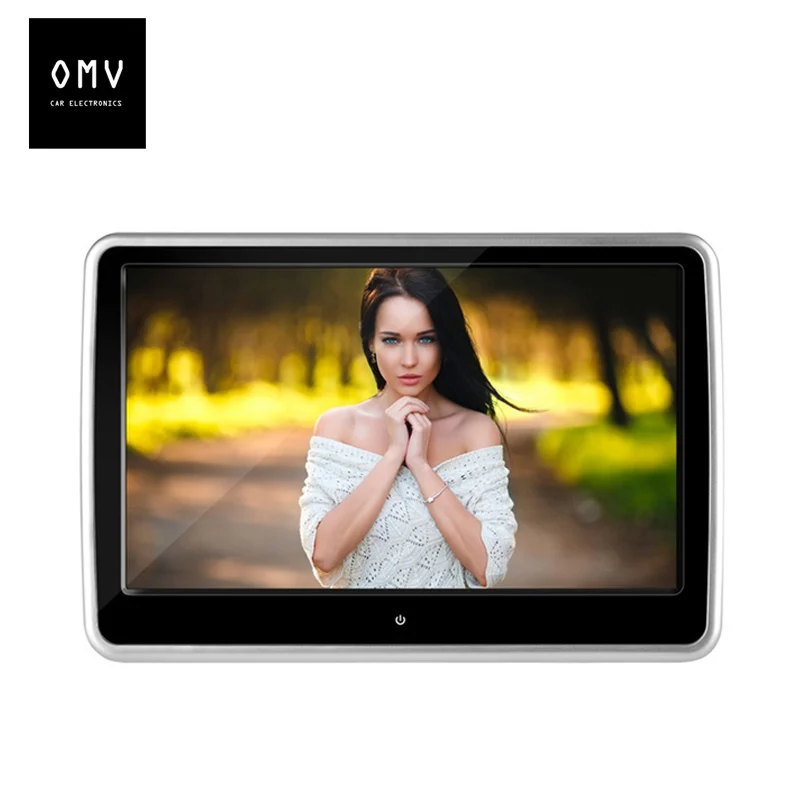 Omv 101DT 10.1 дюймов подголовник автомобиля Мониторы DVD видео плеер Сенсорный экран USB