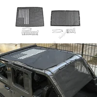 Car Top Sunshade Cover for Jeep Wrangler JL 2018 Up Roof Anti UV Sun Protection Mesh Net for Jeep JL Wrangler Accessories