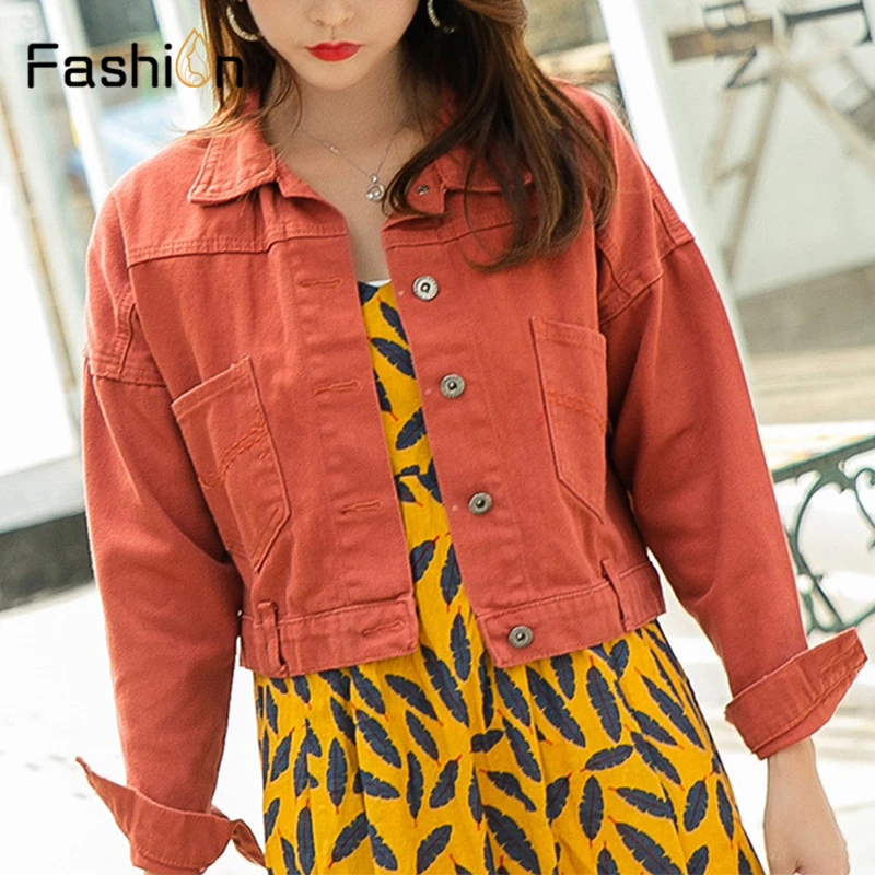 Женская джинсовая куртка Бомбер короткие джинсовые куртки Jaqueta рваные черные белые джинсы пальто Верхняя одежда с длинным рукавом куртка ветровка