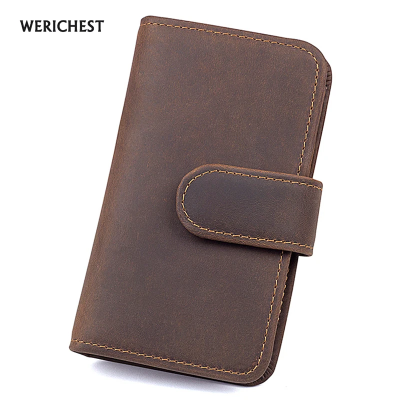 2017 New Fashion Men Wallets Genuine Leather Hasp Wallet Men's Short Design Purse Two Fold Carteira Card Holder | Багаж и сумки