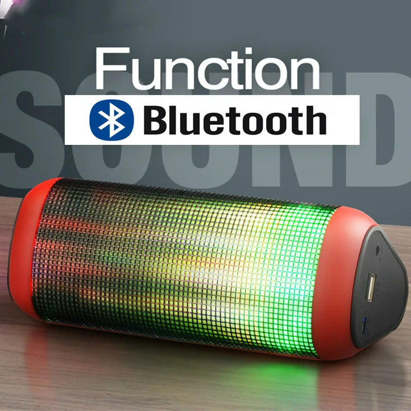 Беспроводной светильник bluetooth динамик pulse 2 светодиодный ing мини портативный