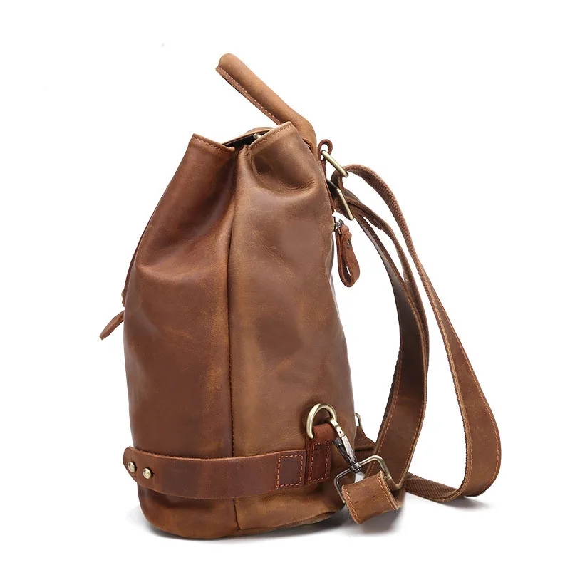 AETOO новый кожаный рюкзак дамы досуг mad horse КОЖА Ретро мода сумка модная сумка|bag f|bag