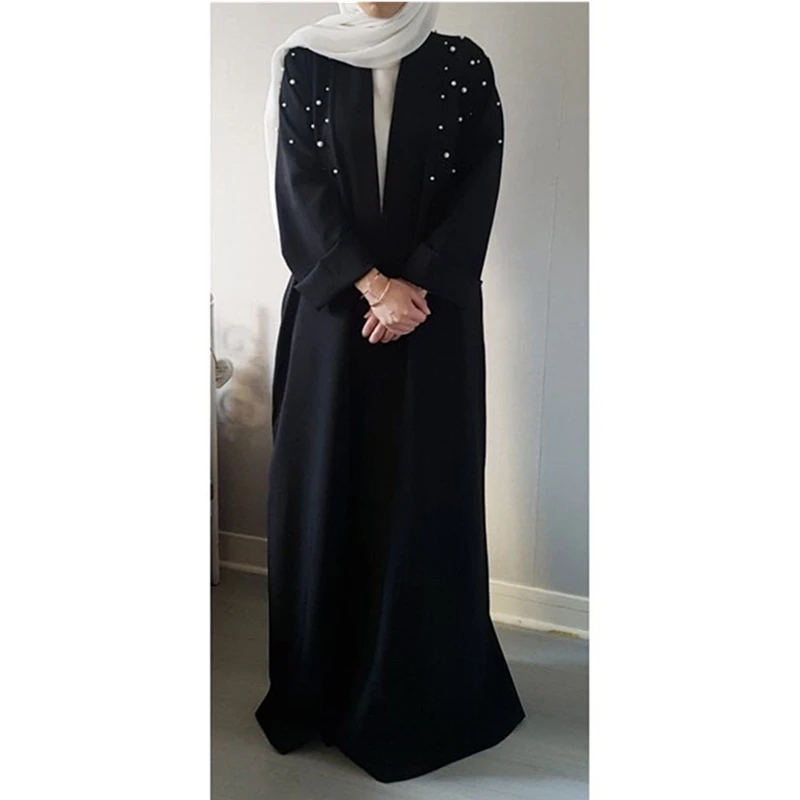 Мусульманские платья с бриллиантами Дубай Абая кимоно кардиган плюс размер