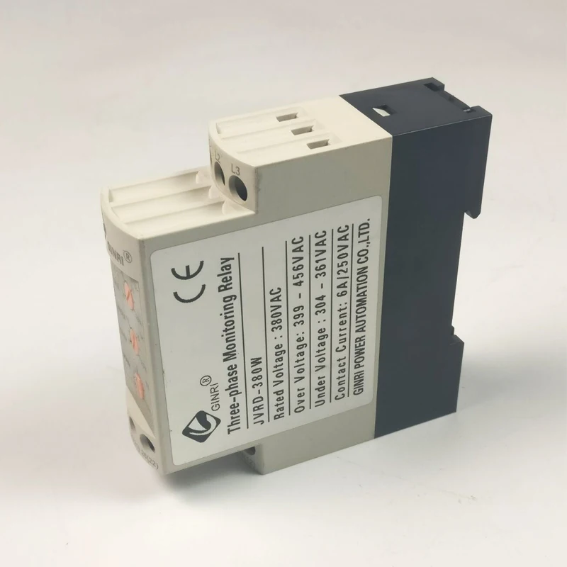 GINRI JVRD 380W трехфазное устройство контроля напряжения под напряжением|voltage protection|over