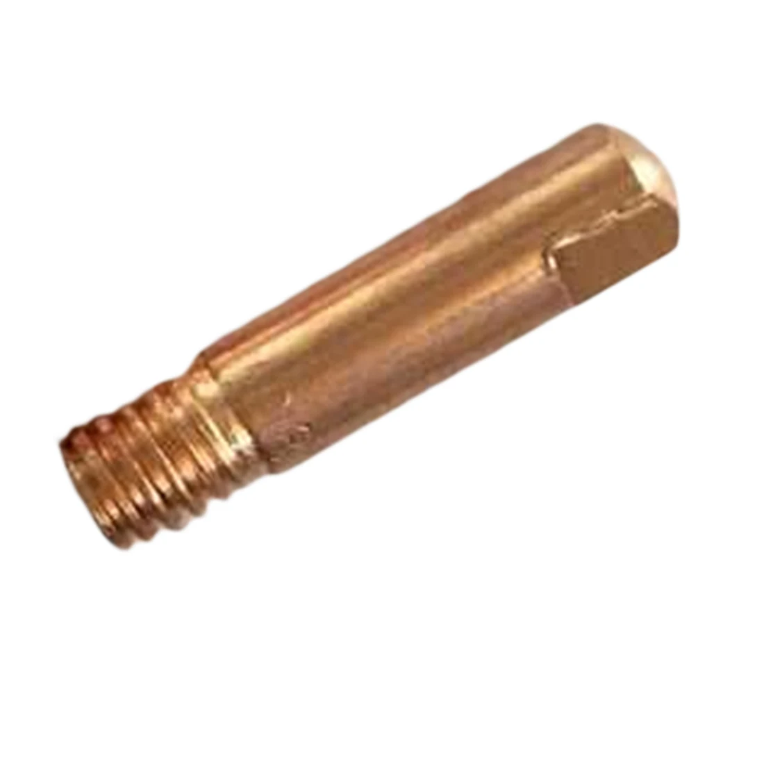 

15AK Welding Weld Torch Contact Tips Holder Gas Nozzle Gold 0.8*25mm