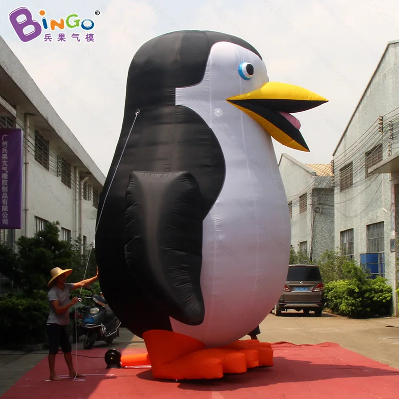 Индивидуальный гигантский надувной пингвин высотой 5 м украшение для рождества