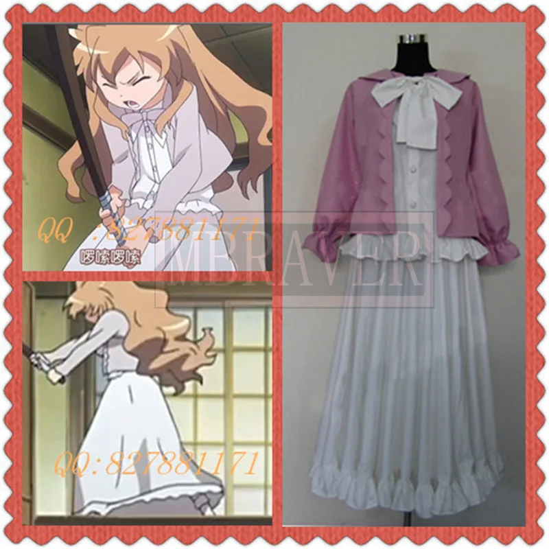 Aisaka Taiga косплей костюм из Toradora Косплей|cosplay soldier|costume robecostume cowgirl |