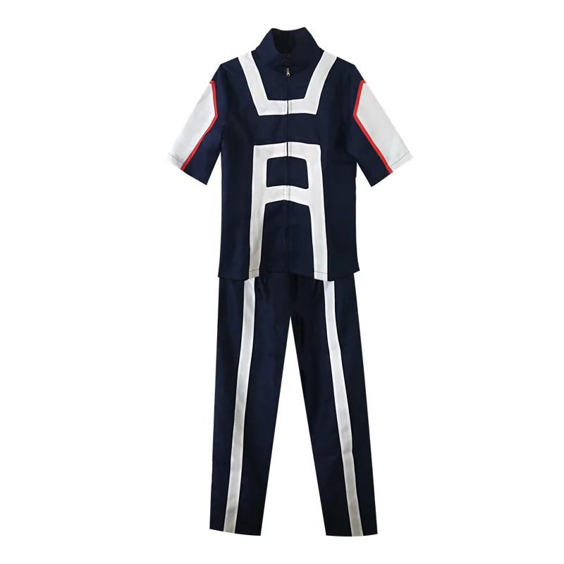 Blue Sportwear Boku no Hero Academy AsuiTsuyu yaoyoarozu Momo школьная форма мой герой Academy OCHACO URARAKA Midoriya izku костюм для косплея - Цвет: Blue Sportwear