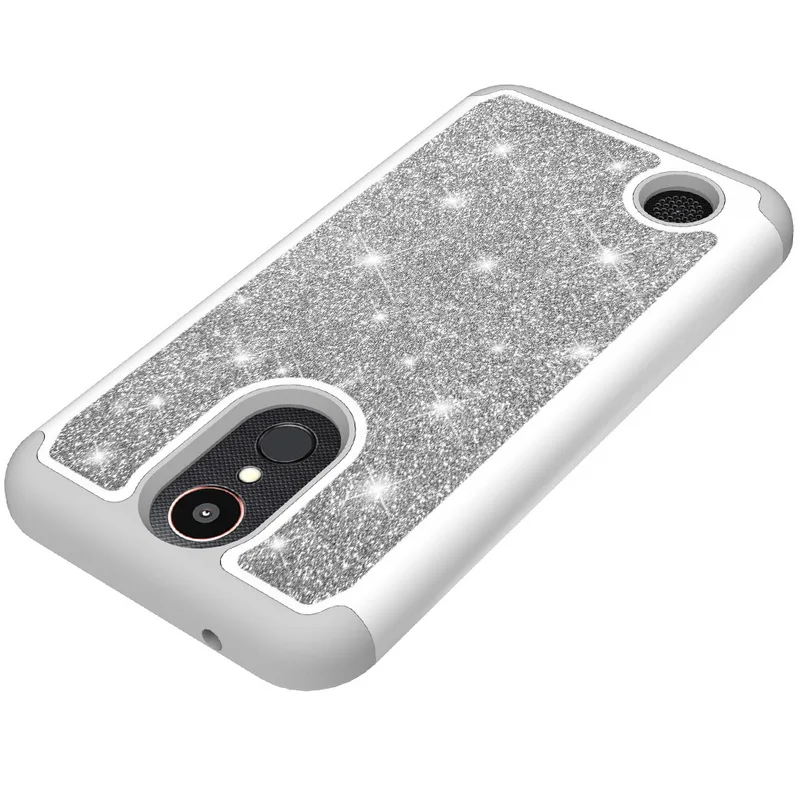 Роскошный блестящий чехол для телефона LG X Power2 / K10 2017 2018 K30 K20 Plus V40 G7 ThinQ Q7