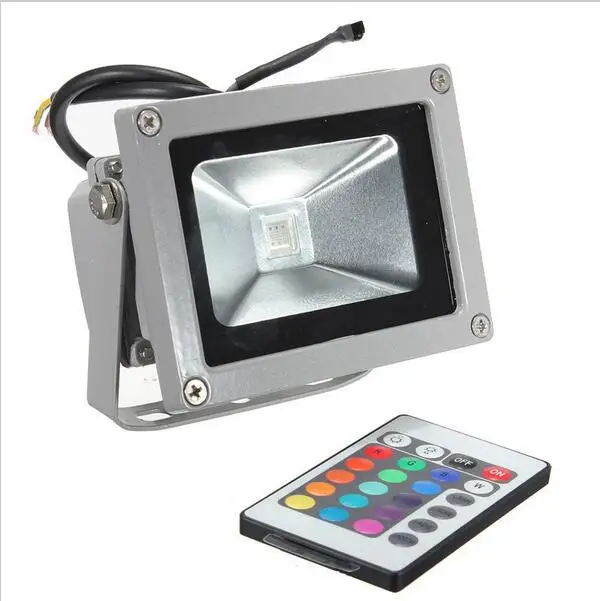 Bridgelux RGB Светодиодный прожектор 10 Вт 20 30 50 водонепроницаемый наружный меняющий