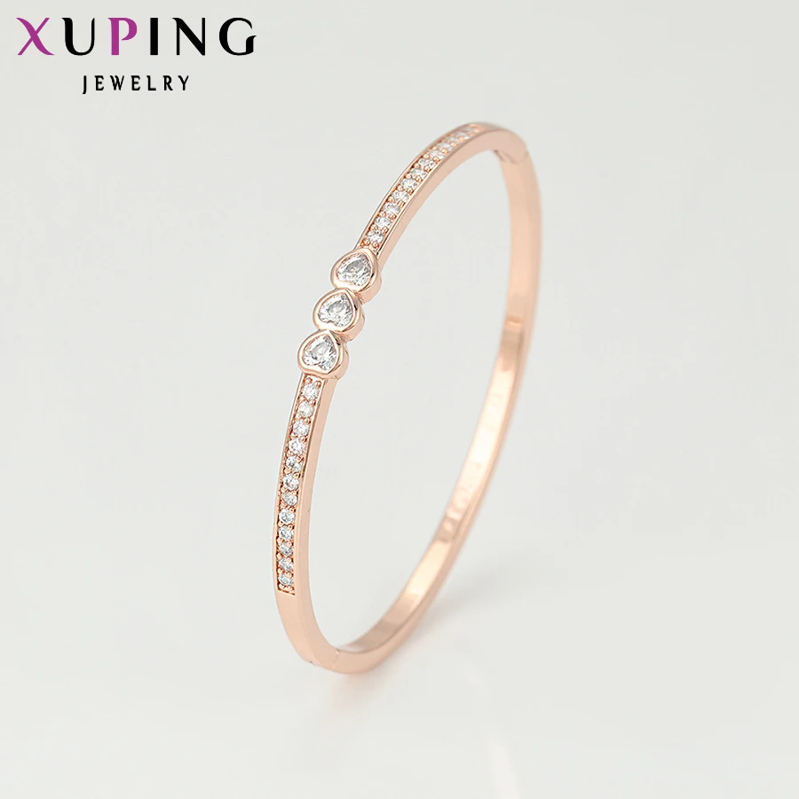 Xuping Fashion Elegant Bangle New Arrival High Quality Jewelry for Women Gold Color Plated Wholesale Gift S43 1-50929 | Украшения и