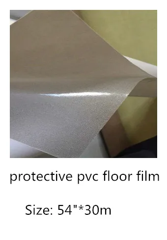 

54"*30m protect the floor advertising picture /Floor Graphics Lamination Film with matte surface
