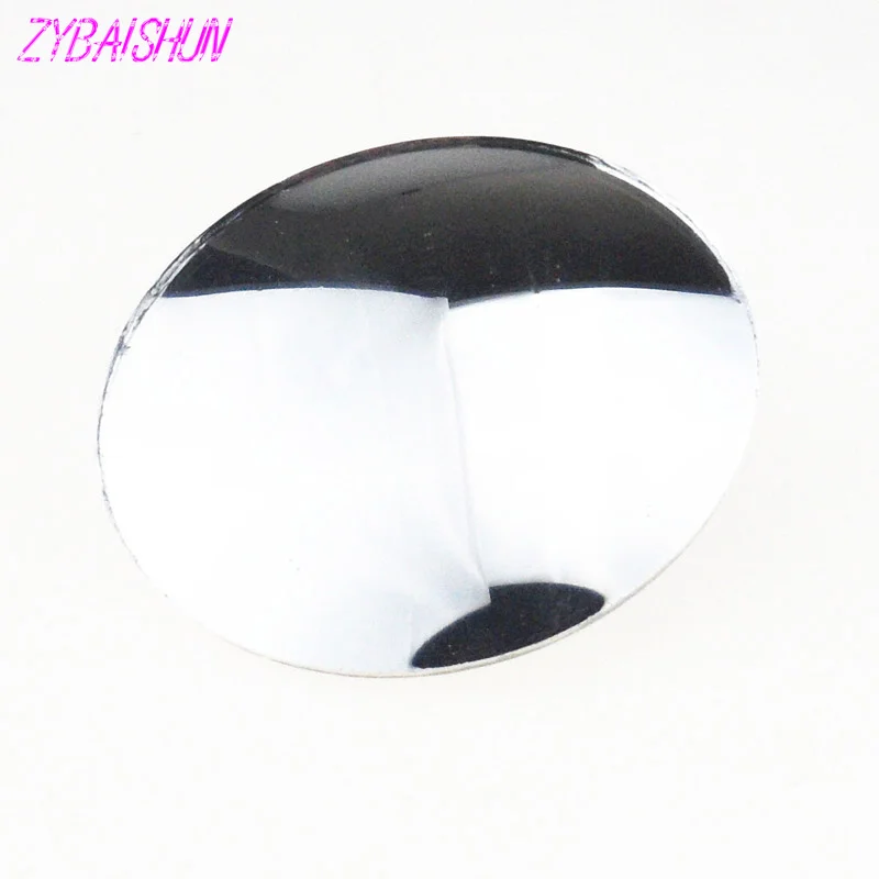 2 шт. бескаркасное маленькое круглое зеркало с углом обзора 360 градусов для слепых