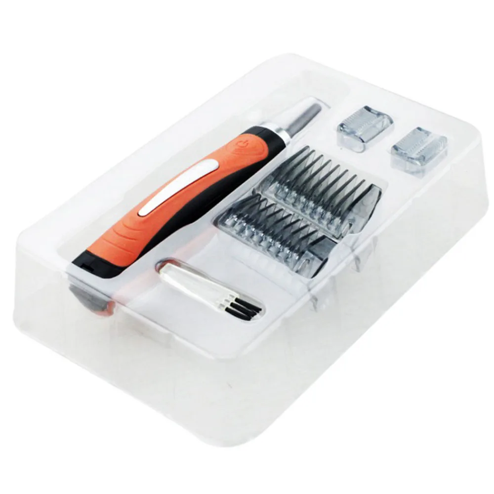 Все в одном микро Точный триммер для бровей ушей носа удаление машинка стрижки