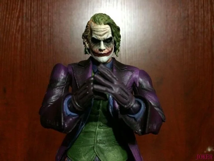 Play Arts Бэтмен Темный рыцарь Джокер фигурка Коллекционная модель игрушки 25 см