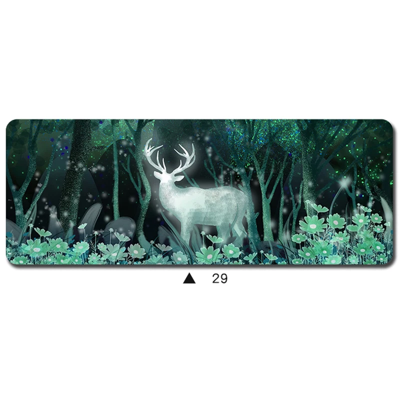 Коврик для мыши Deer Pad Mouse Computer Gamer Маус 700x300 мм, высокого качества, эргономичный гаджет, модные коврики для офисного стола.