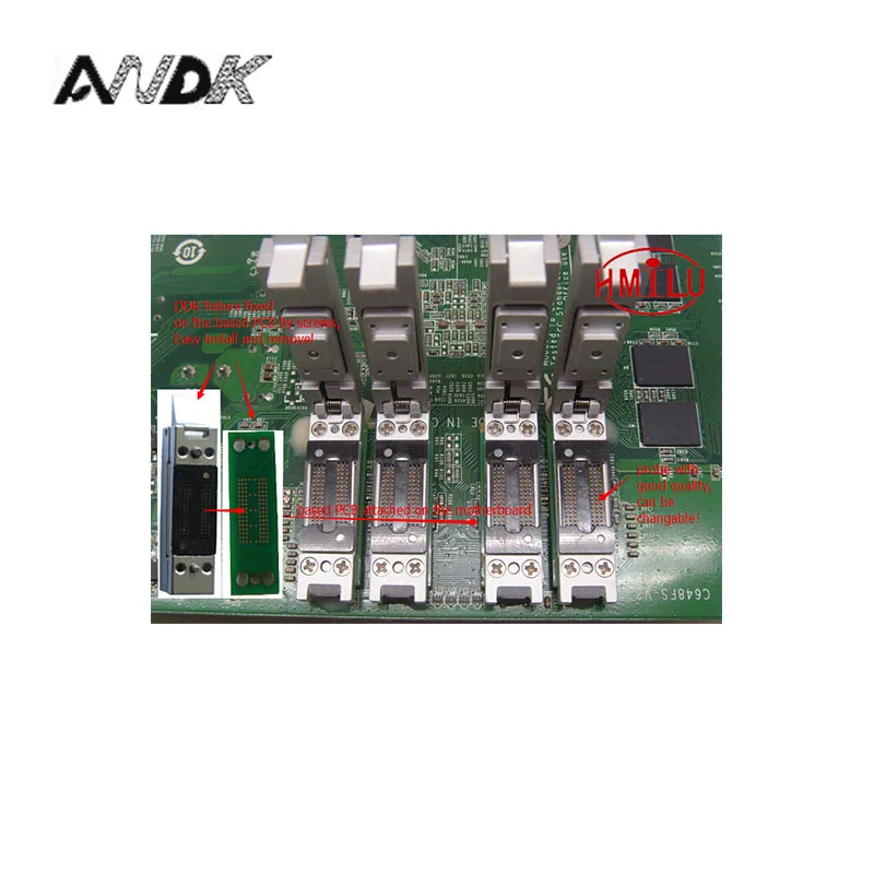 DDR3 4 память тестовая розетка микросхемы приспособление 8 бит/16 бит Универсальный