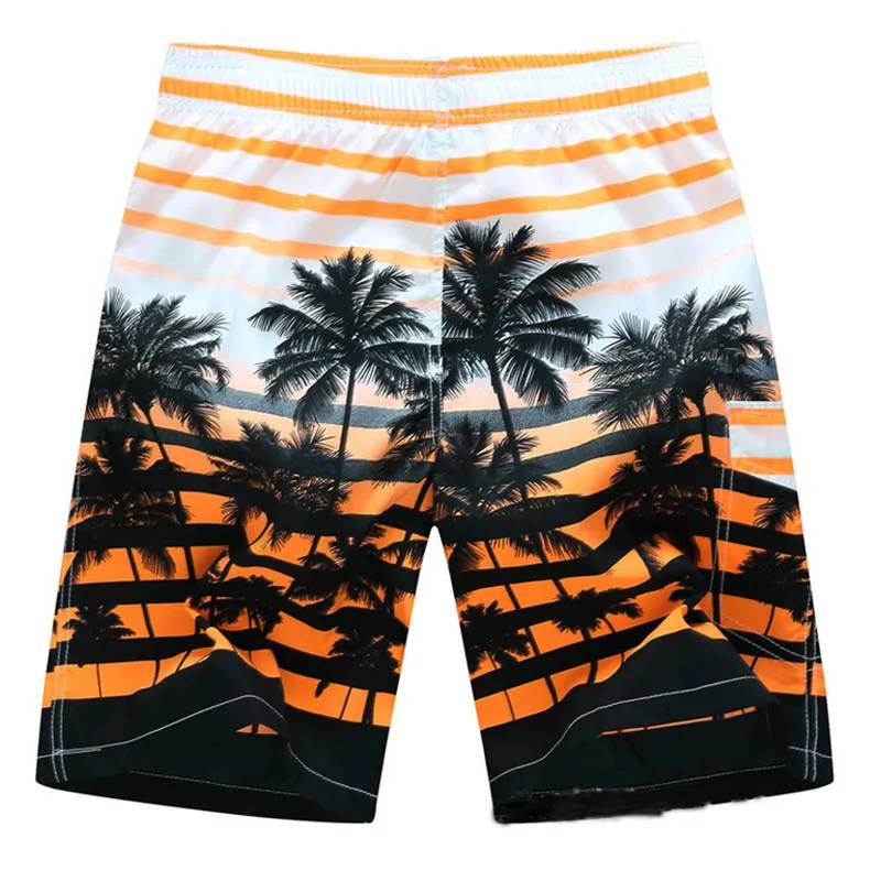 Гавайский Пляж Шорты Мужчины Полосатый Человек Совета Шорты Boardshorts Купальники Стволы Сетка Выстроились Quick Dry Доска Для Серфинга