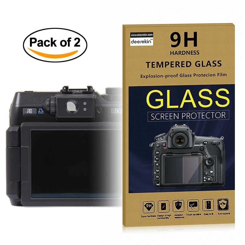 

Самоклеящаяся защитная пленка для ЖК-экрана Canon Powershot G1 X / G1X Mark II / G1X Mark III, 0,25 мм, 2 шт.