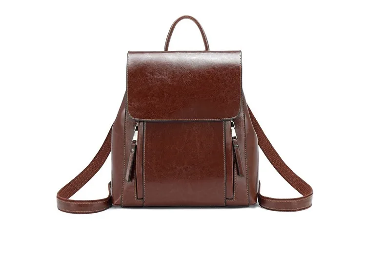 Женские Натуральная кожа рюкзак תיקים לבית ספר рюкзаки для женщин 2019|Женские