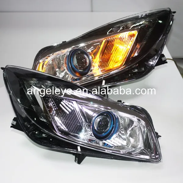 Фары головного света для buick Verano / Regal Opel insignia 2010 2013 годов|xenon light|projector lensbi xenon projector