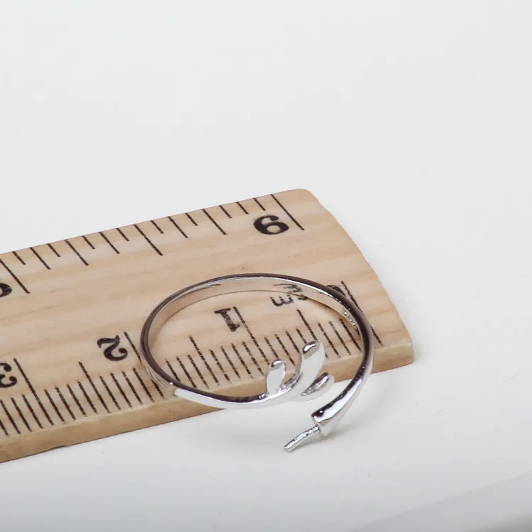 Новые классические регулируемые кольца настройки для женщин DIY жемчужные