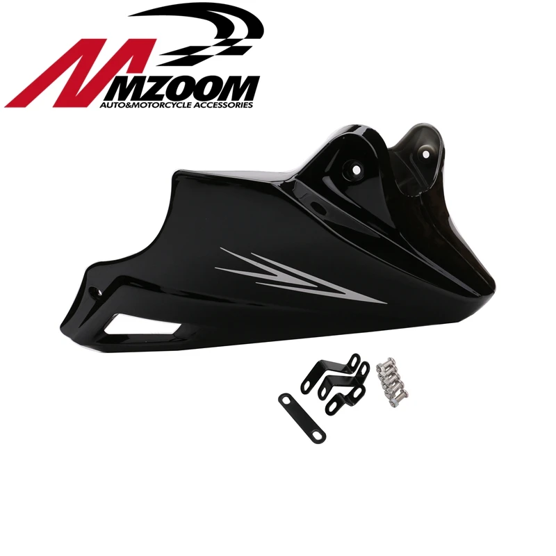 For Honda MSX 125 2013 2014 2015 Black Red Engine Protector Guard Cover Under Cowl Lowered Low Shrouds Fairing Belly Pan|belly pan|black engine