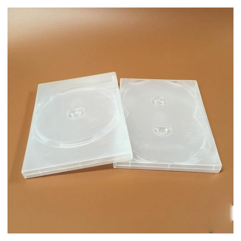 2 шт 3DVD прозрачный мягкий пластиковый чехол 190X135X14 мм удерживайте вставку/3 диска