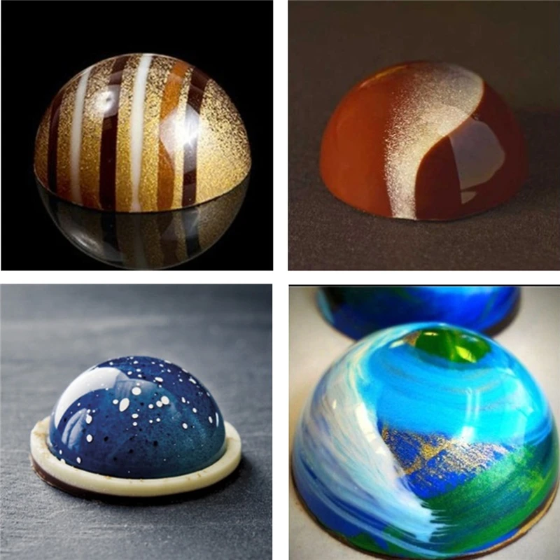 1 шт для кекса мусса пресс форма дома подарок на Рождество 32 половина мяч