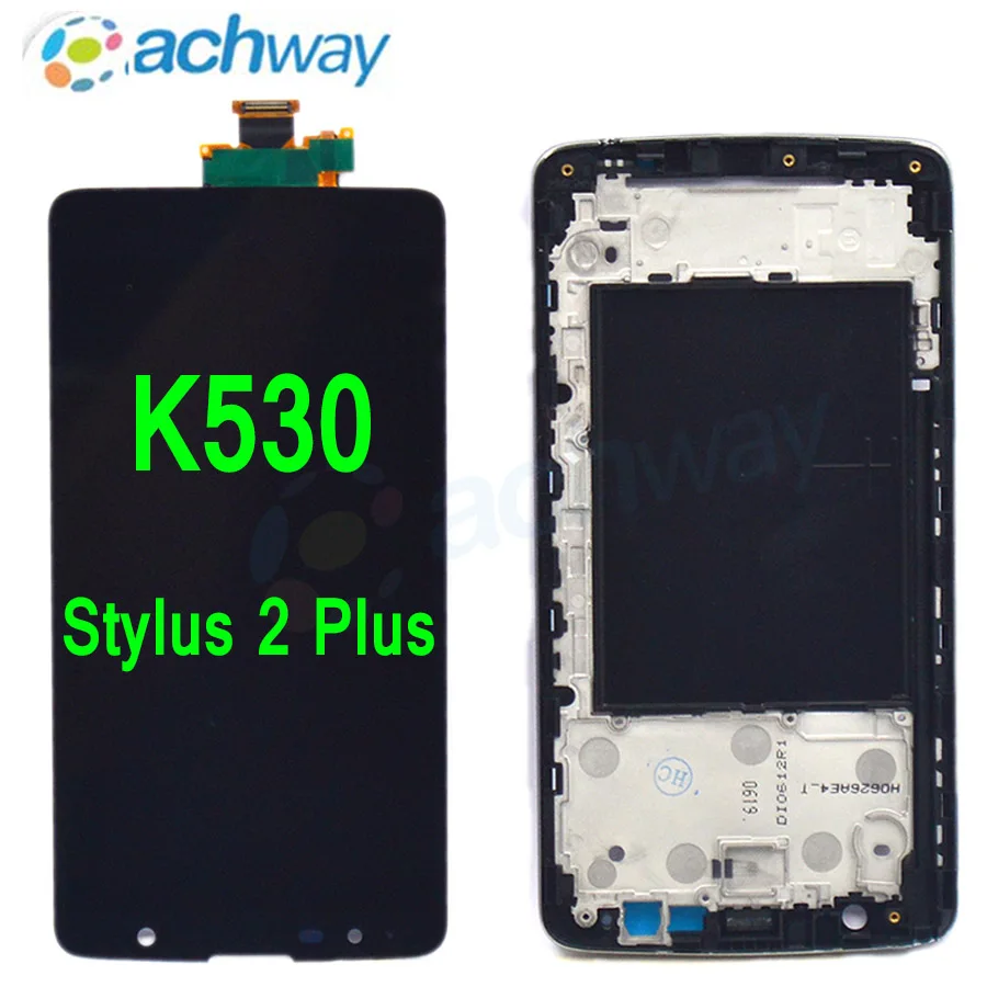 100% протестированный Lg Stylus 2 Plus K530 K530Y ЖК дисплей с кодирующий преобразователь