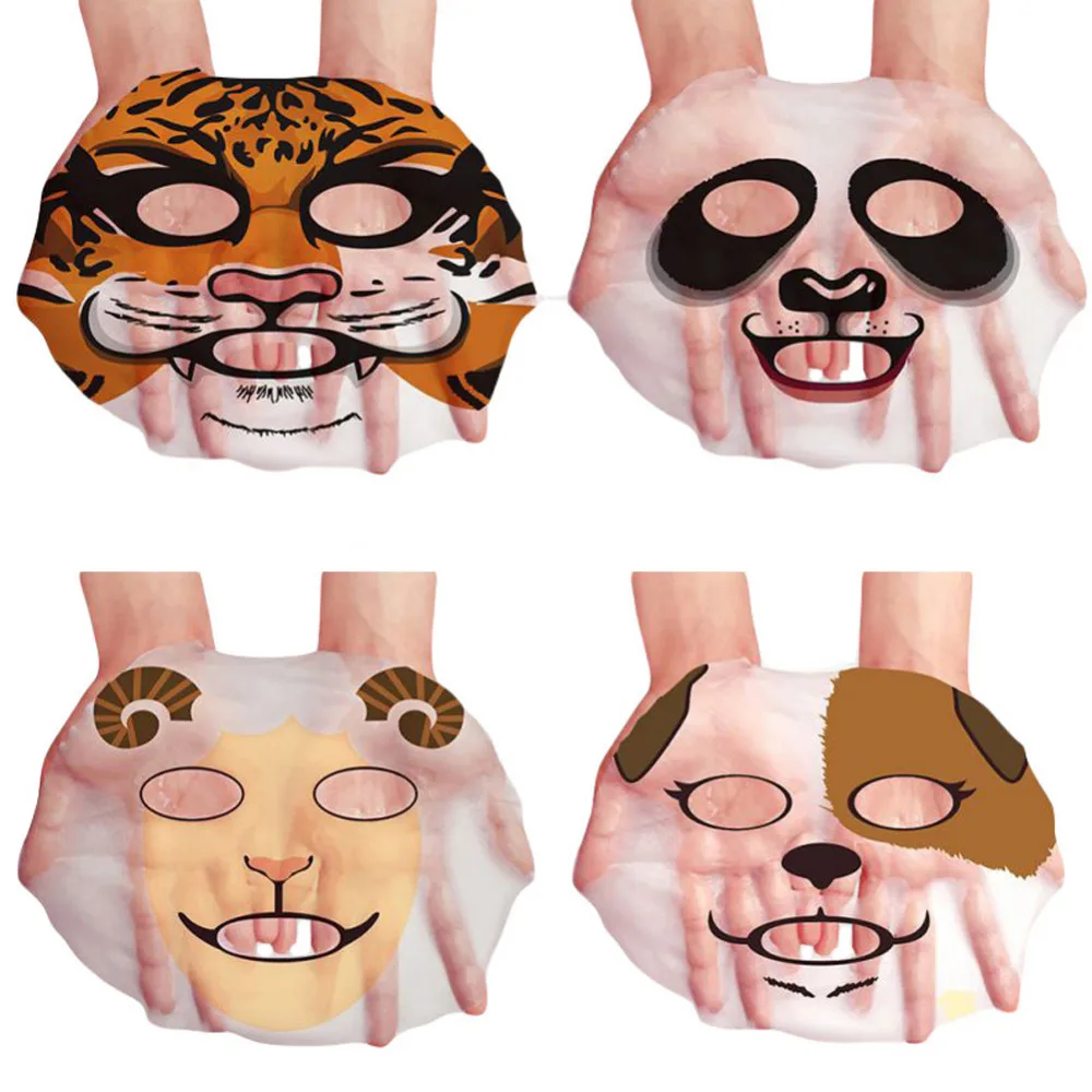 BIOAQUA Face Care Sheep/Panda/Dog/Tiger Moisturizing Nourishing Skin Treatment &amp Mask Cute Animal Korean 1pcs | Красота и здоровье