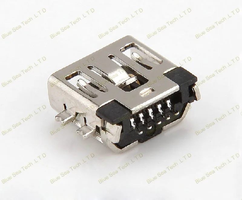 60 шт. 12 моделей мини USB 5P розетка гнездо монтаж печатной платы для телефона MP4 5Pin