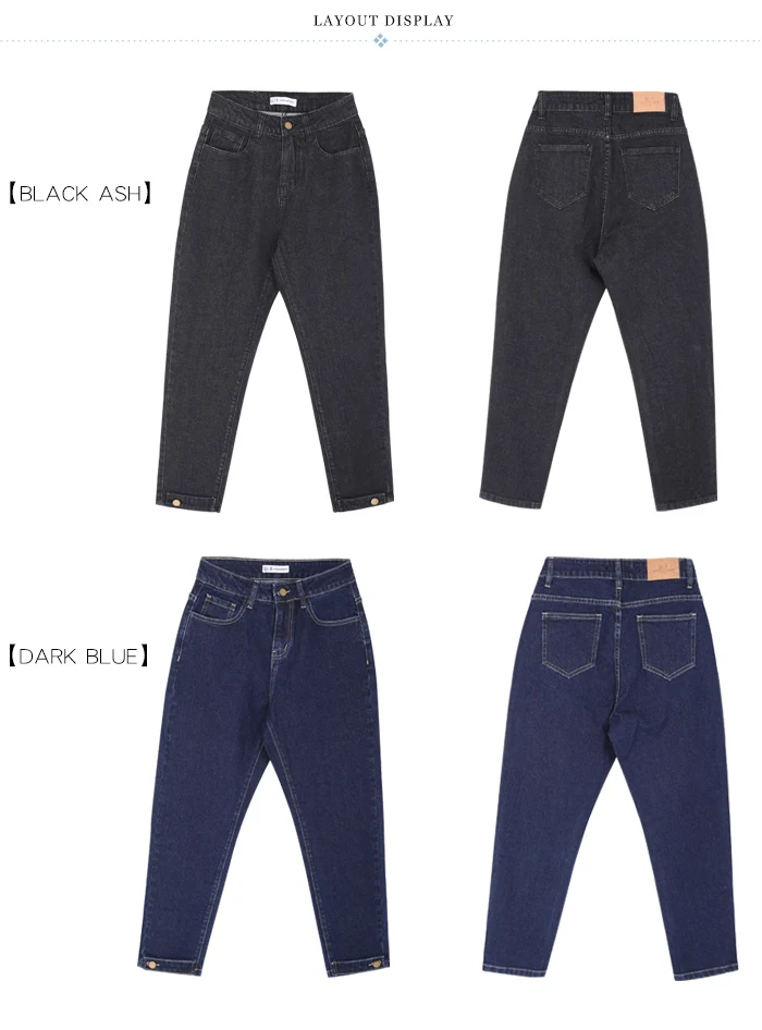 LEIJIJEANS, Новое поступление, весенние шаровары, повседневные свободные женские джинсы, средняя талия, черные, Ретро стиль, свободные, размера плюс, джинсы для женщин 9003