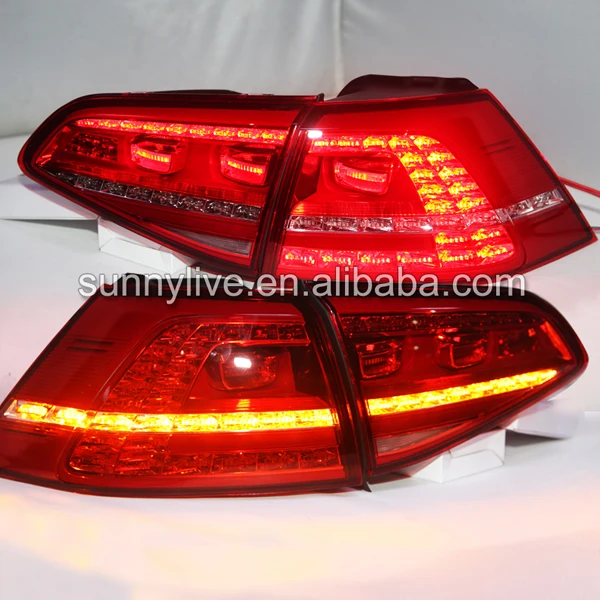

For VOLKSWAGEN Golf 7 LED Tail Lamp Red Color TC