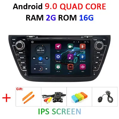 9.0 2G 16G DSP ips Android 9,0 4G 64G AV выход автомобильный dvd-плеер для SUZUKI SX4 S-CROSS S CROSS gps-навигация, радио, стерео экран - Цвет: 9.0 2G 16G