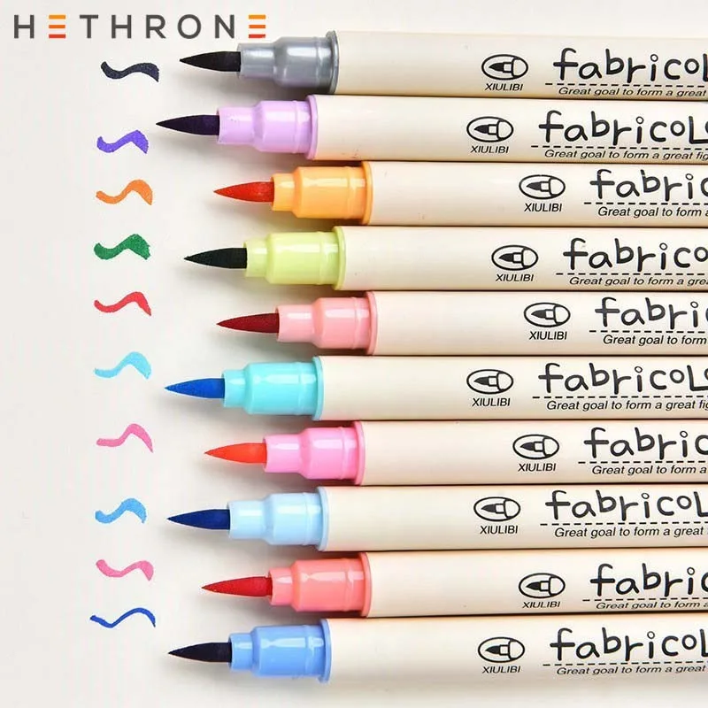 Hethrone 10 шт. фабричная цветная ручка для письма краска каллиграфии хайлайтер